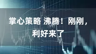 掌心策略 沸腾！刚刚，利好来了